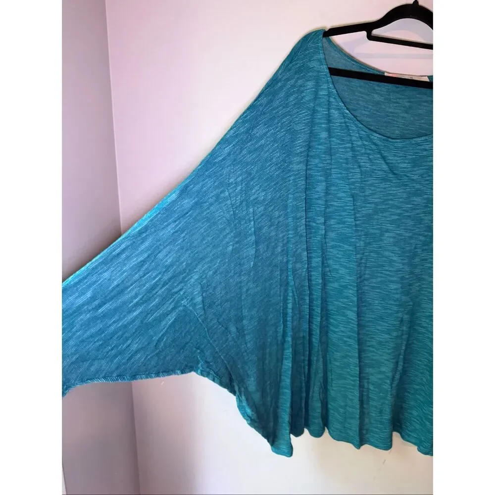 Free People Beach oversized dolman sleeve tunic top xs